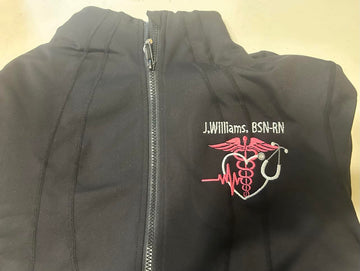 Lightweight Jackets Embroidery